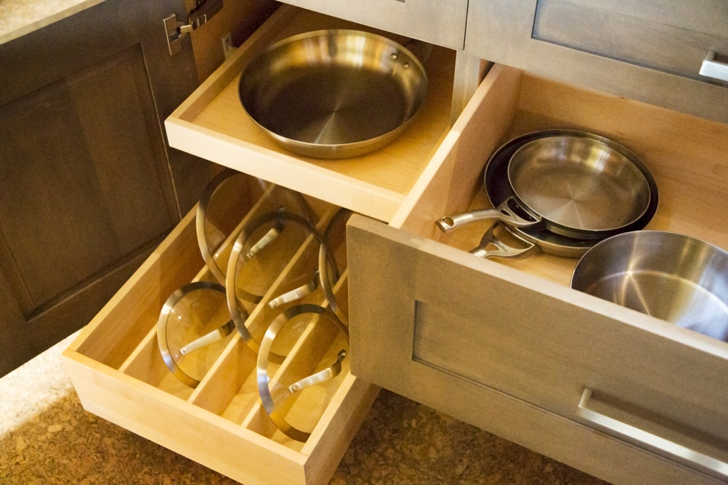 storage for pots and pans